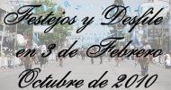 Festejos y Desfile en 3 de Febrero