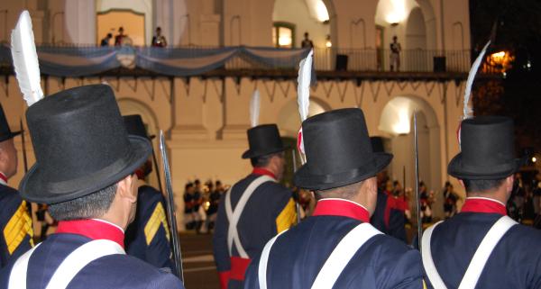 Patricios en el Cabildo