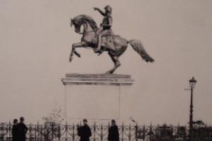 ESTATUA DEL GRAL. SAN MARTIN - 1864