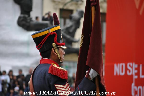 Efectivo del Regimiento de Granaderos a Caballo