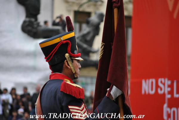 Efectivo del Regimiento de Granaderos a Caballo